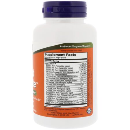 Now Foods, Digest Ultimate, 120 Cápsulas Vegetarianas - Image 2