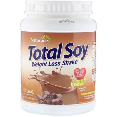 Naturade, Total Soy, Shake para Perda de Peso, Chocolate, 540 g (1,2 lb)