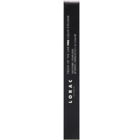 Lorac, Front of the Line, delineador líquido Pro, Black, 0,55 ml - Image 2