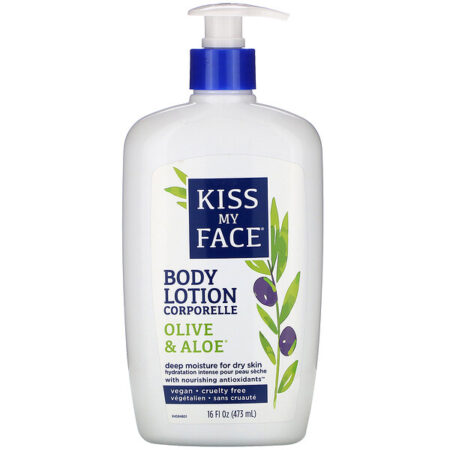 Kiss My Face, Body Lotion, Olive & Aloe, 16 fl oz (473 ml)