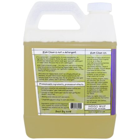 Indigo Wild, Zum Clean, Sabão de Lavanderia em Aromaterapia, Lavanda, 32 fl oz (0,94 L) - Image 2