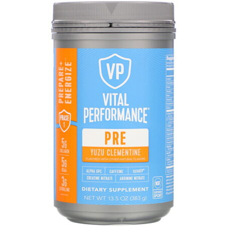 Vital Proteins, Vital Performance, Pre, Clementina Yuzu, 383 g (13,5 oz)