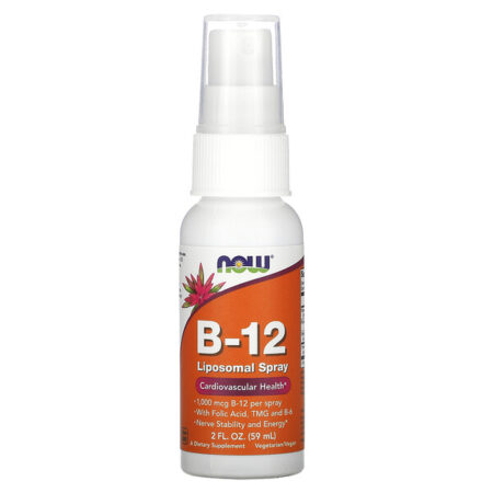 Now Foods, Spray B-12 Liposomal, 1.000 mcg, 2 fl oz (59 ml)