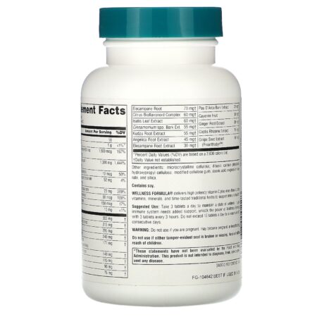 Source Naturals, Wellness Formula, 90 Tablets - Image 3