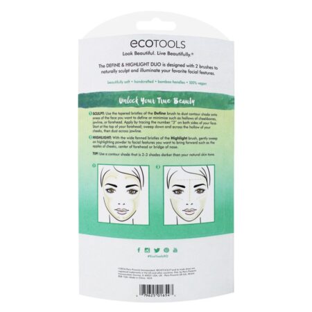 EcoTools, Definição & Realce Duo, 2 Pincéis — foto 3 EcoTools, Definição & Realce Duo, 2 Pincéis — foto 3