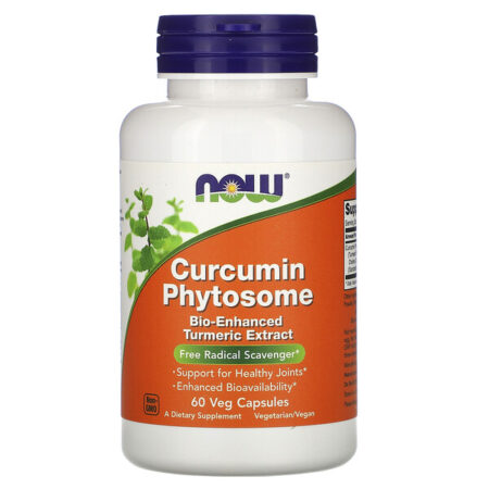 Now Foods, Curcumin Phytosome, 60 Cápsulas Vegetais