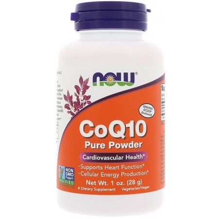 Now Foods, CoQ10, Pó 100% Puro, 1 oz (28 g)