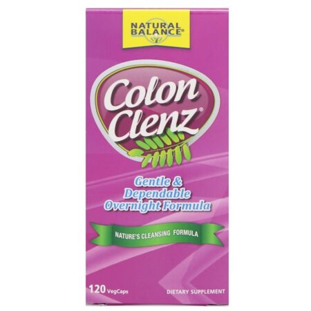 Natural Balance, Colon Clenz, 120 VegCaps