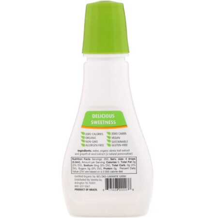 Stevita, Organic Liquid Stevia, 1.35 fl oz (40 ml) - Image 2