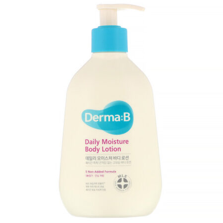 Derma:B, Loção Corporal Hidratação Diária, 257 ml (8,7 fl oz)