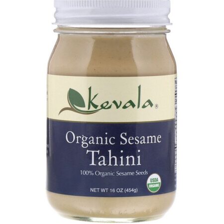 Kevala, Tahini de Gergelim Orgânico, 16 oz (454 g)