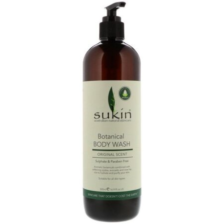 Sukin, Super Plantas, Sabonete Líquido Botânico, Aroma Original, 500 ml