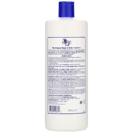 Mane 'n Tail, Condicionador, Hidratante-Texturizador, 946 ml (32 fl oz) - Image 2