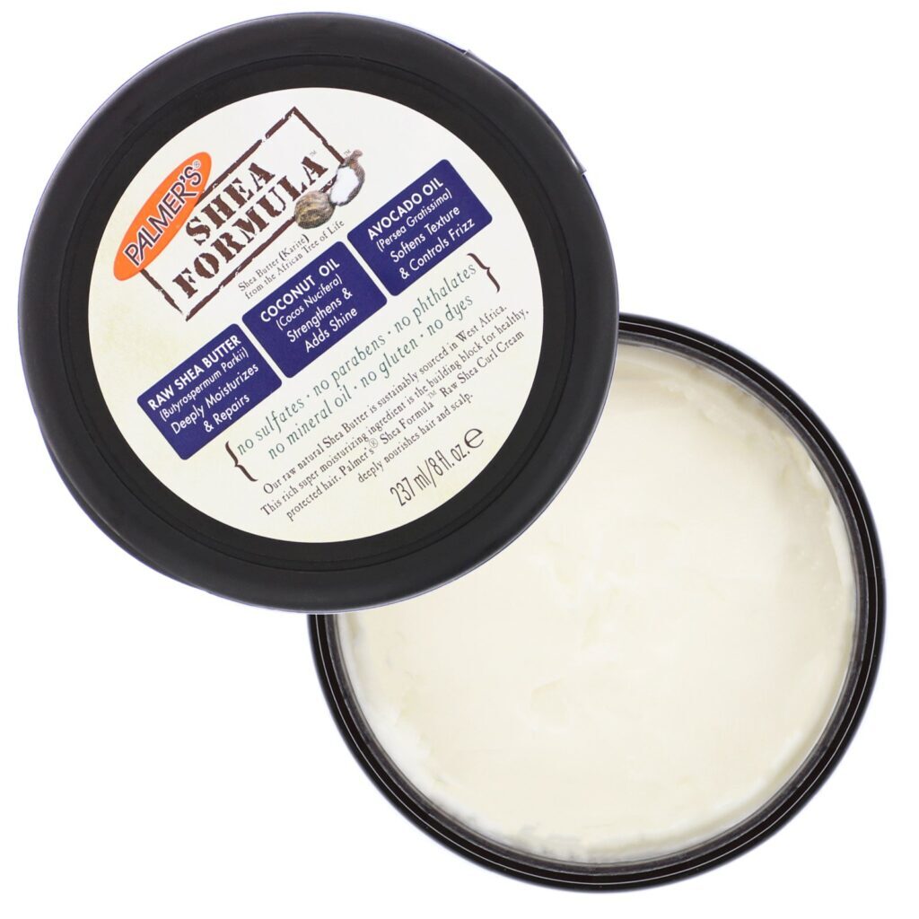 Palmer's, Fórmula de Carité, Hidratação Reparadora, Creme Encaracolador de Carité Cru, 237 ml - Imagem 2