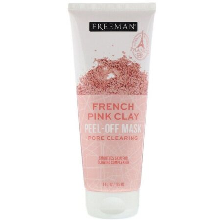 Freeman Beauty, Máscara de Argila Rosa Francesa em Película, 175 ml (6 fl oz)