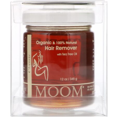 Moom, Removedor de Pelos, com Óleo da Árvore do Chá, Clássico, 12 oz (345 g) - Image 3