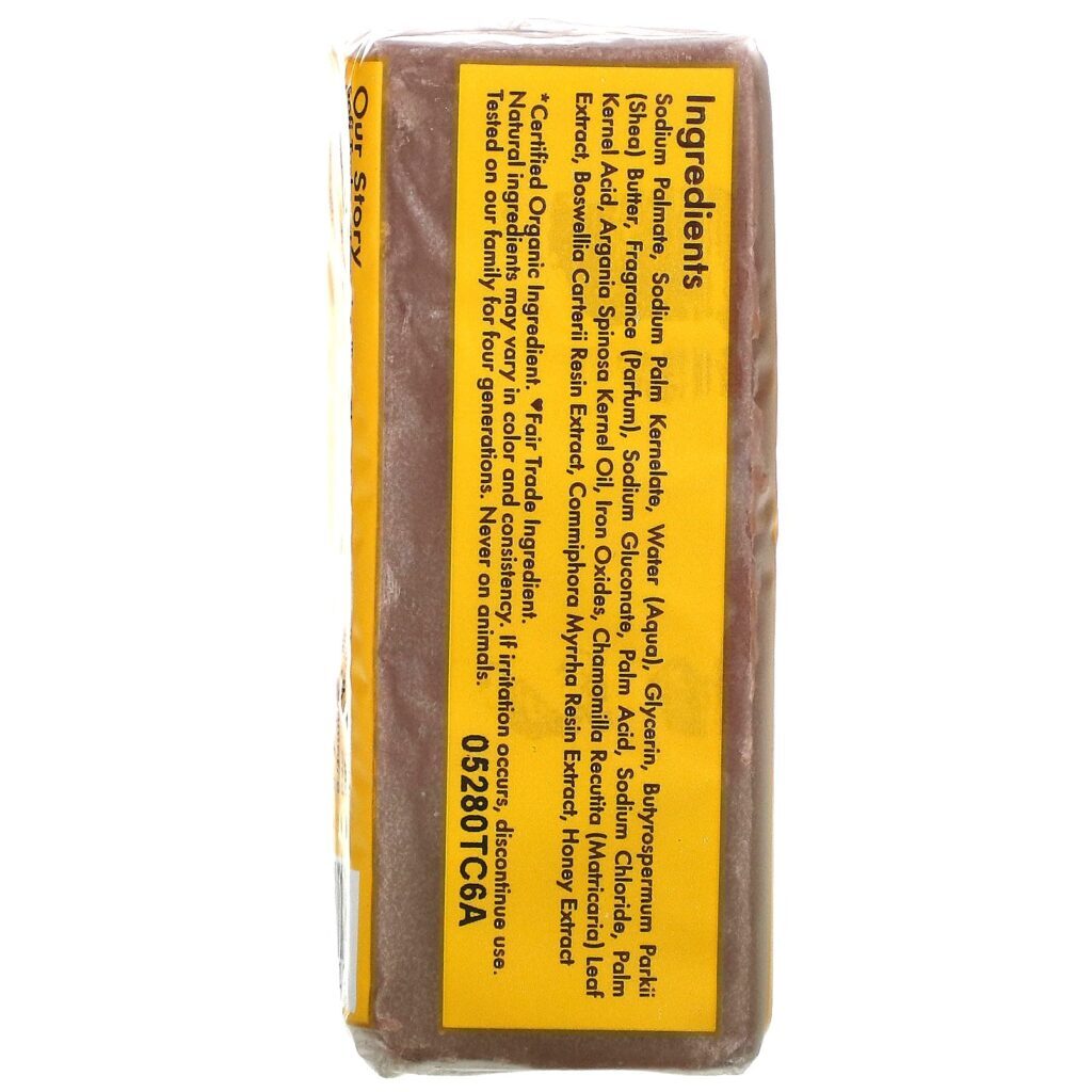 SheaMoisture, Sabonete em Barra Baby Eczema, Camomila de Karité Pura e Óleo de Argan, 5 oz (141 g) - Imagem 2