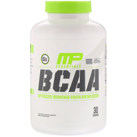 MusclePharm, BCAA Essenciais, 240 Cápsulas