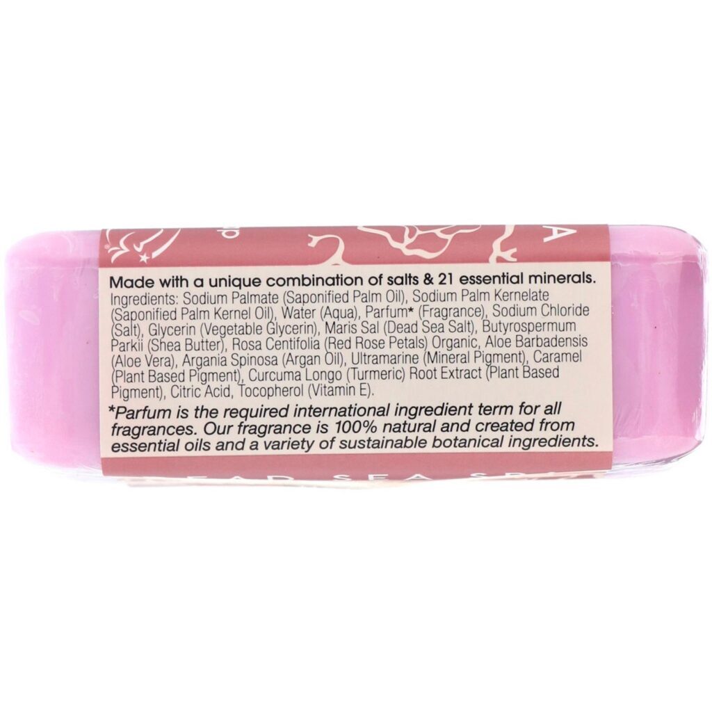 One with Nature, Sabonete Mineral Triplamente Moído, Pétala de Rosa, 200 g - Imagem 2