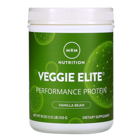 MRM, Smooth Veggie Elite Performance Protein, Vanilla Bean, 18 oz (510 g)