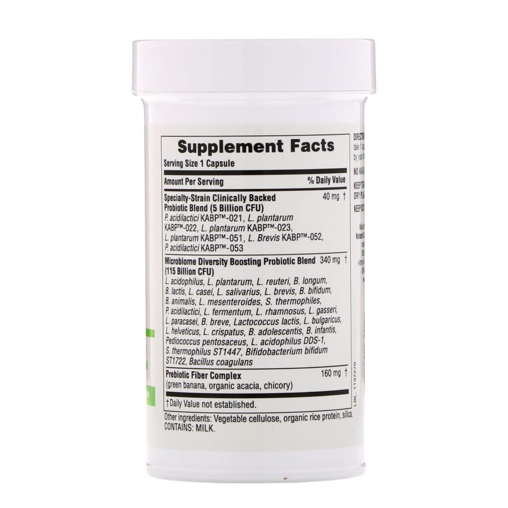 Nature's Plus, GI Natural Probiotic Mega, 120 Bilhões de UFCs, 30 Cápsulas - Imagem 2