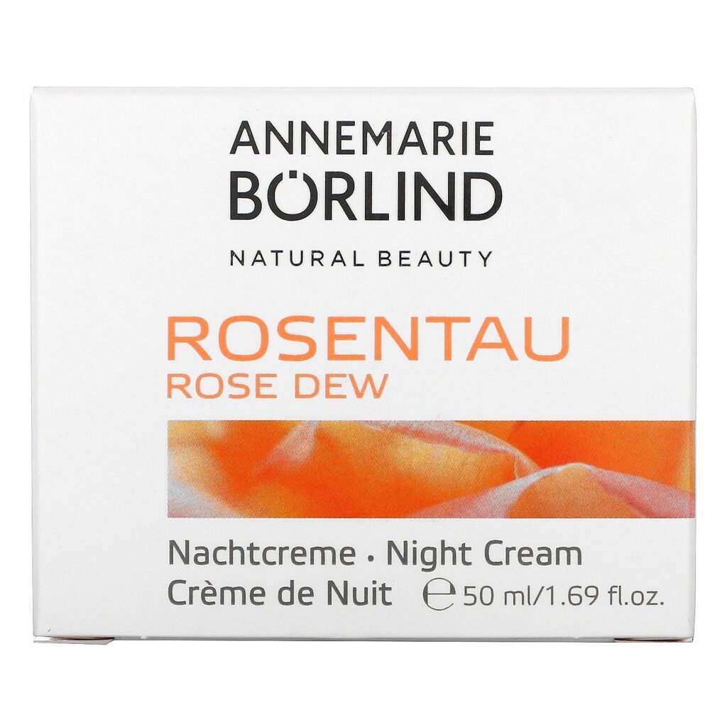 AnneMarie Borlind, Estimulante Hídrico, Creme Noturno, Rose Dew, 50 ml (1,69 fl oz) - Imagem 2