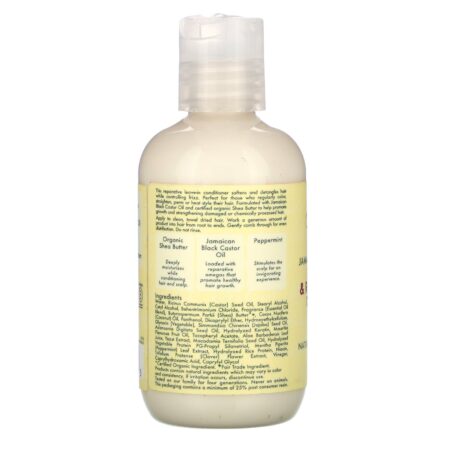 SheaMoisture, Jamaican Black Castor Oil, Strengthen & Restore Lave-In Conditioner, 3.2 fl oz (94 ml) - Image 2