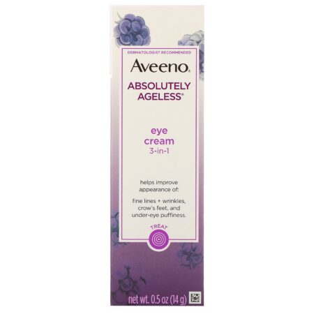 Aveeno, Absolutely Ageless, Creme para os Olhos, .5 oz ( 14 g) - Image 2