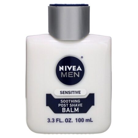 Nivea, Bálsamo Pós-barba Suavizante para Homens, Pele sensível, 100 ml (3,3 fl oz)