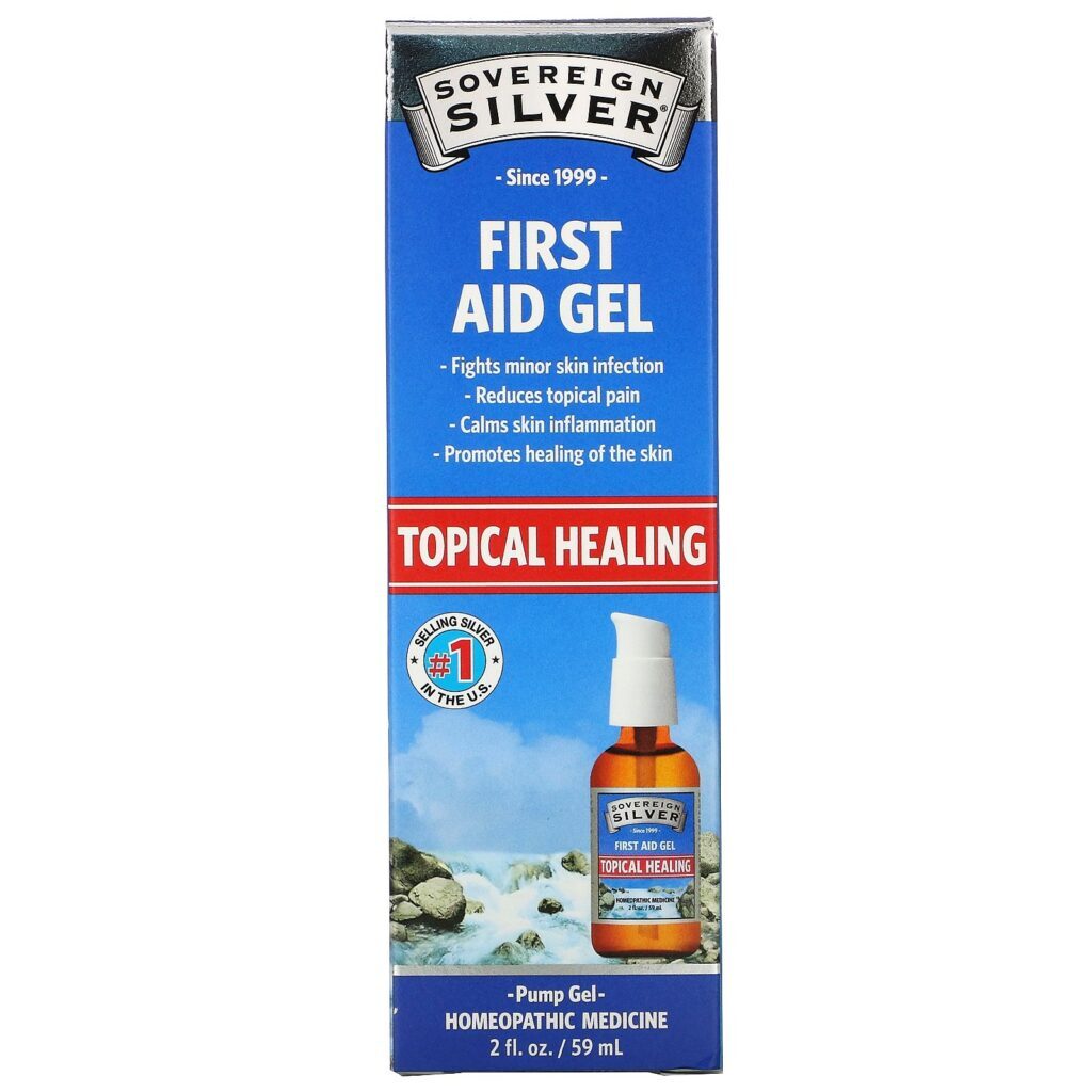 Sovereign Silver, Silver, Gel de Primeiros Socorros, 59 ml (2 fl oz) - Imagem 2