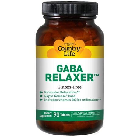 Country Life, GABA Relaxer, 90 tabletes