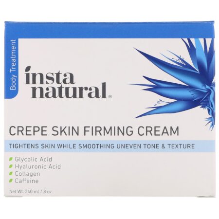 InstaNatural, Creme Firmador para Pele Enrugada, Tratamento Corporal, 240 ml (8 oz) - Image 2