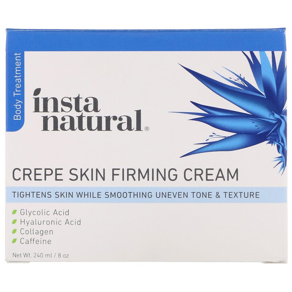 InstaNatural, Creme Firmador para Pele Enrugada, Tratamento Corporal, 240 ml (8 oz) - Imagem 2