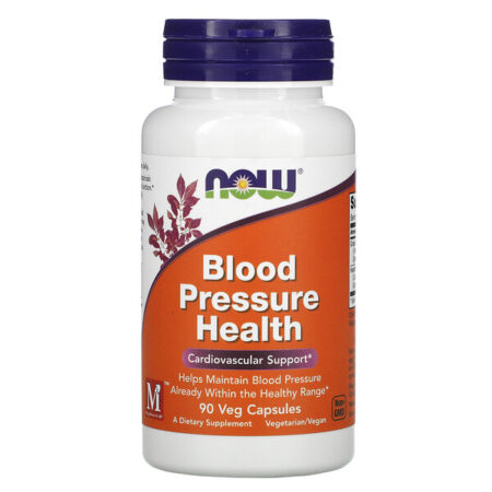 Now Foods, Blood Pressure Health, 90 Cápsulas de Origem Vegetal