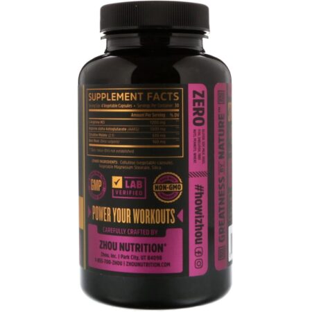 Zhou Nutrition, N.O. PRO With Beet Root, 120 Veggie Capsules — foto 2 Zhou Nutrition, N.O. PRO With Beet Root, 120 Veggie Capsules — foto 2