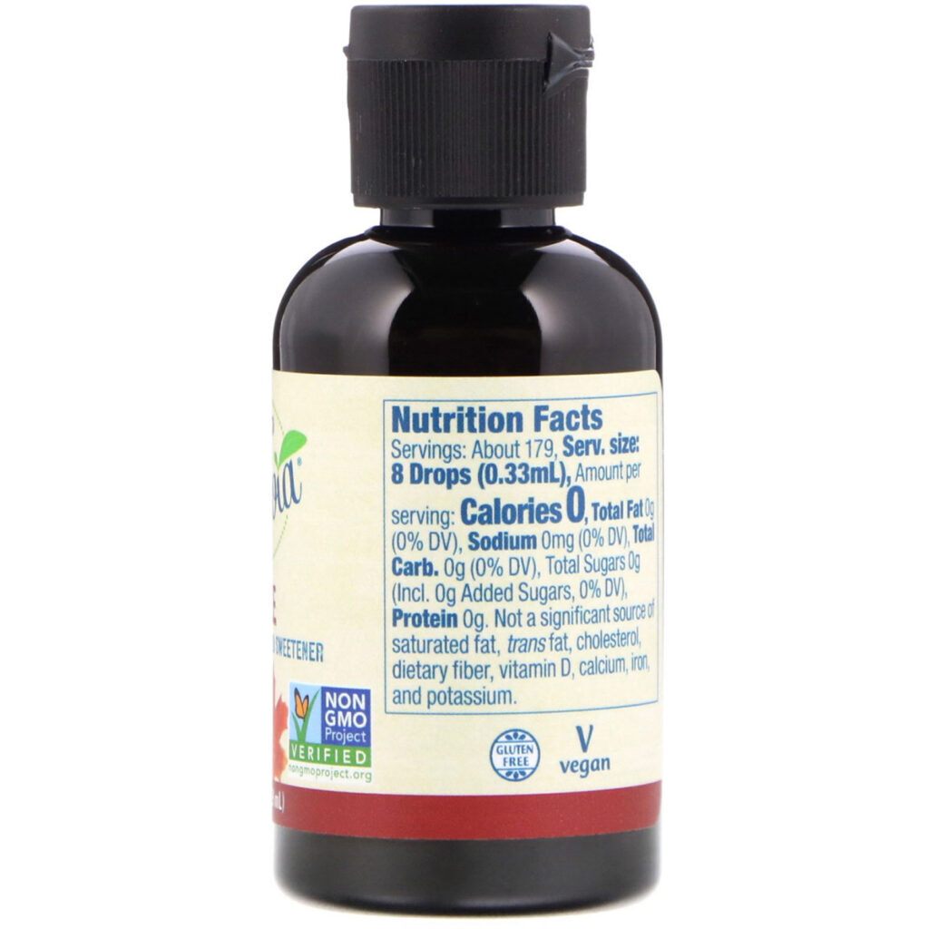 Now Foods, Better Stevia, Adoçante Líquido de Zero Caloria, Bordo, 59 ml - Imagem 2
