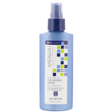 Andalou Naturals, Spray de Adensamento Células Tronco de Argan, Anti-idade, 6 fl oz (178 ml)