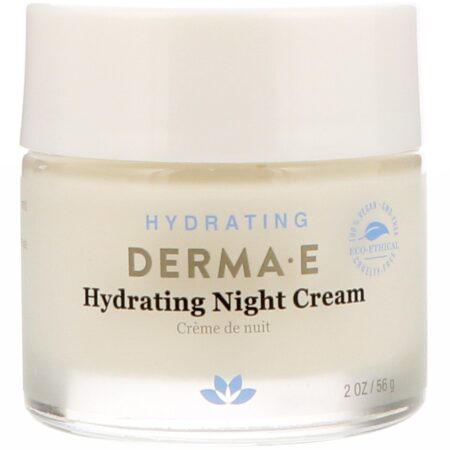 Derma E, Creme Hidratante Noturno, 56 g (2 oz) - Image 3