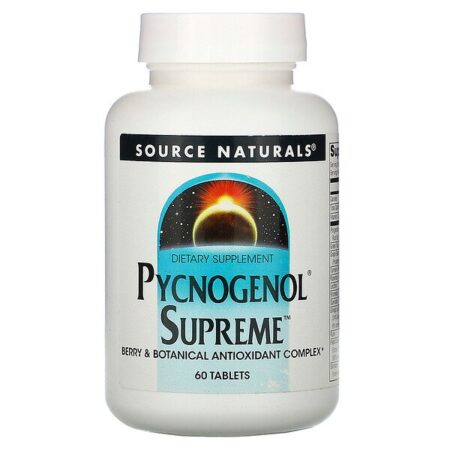 Source Naturals, Picnogenol Supreme, 60 Comprimidos