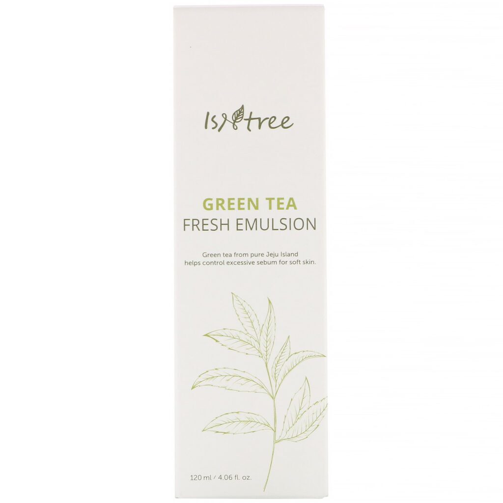 Isntree, Emulsão Refrescante de Chá Verde, 120 ml (4,06 fl oz) - Imagem 2