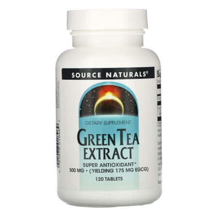 Source Naturals, Extrato de Chá Verde, 500 mg, 120 Comprimidos