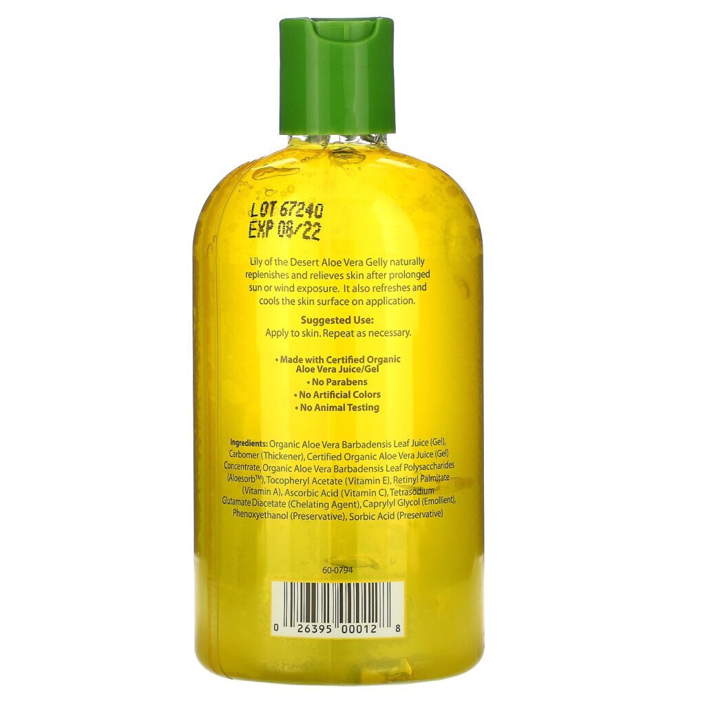 Lily of the Desert, Gel 99% Aloe Vera, 342 g (12 oz) - Imagem 2