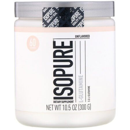 Isopure, L-Glutamine, Sem Sabor, 10,5 oz (300 g)