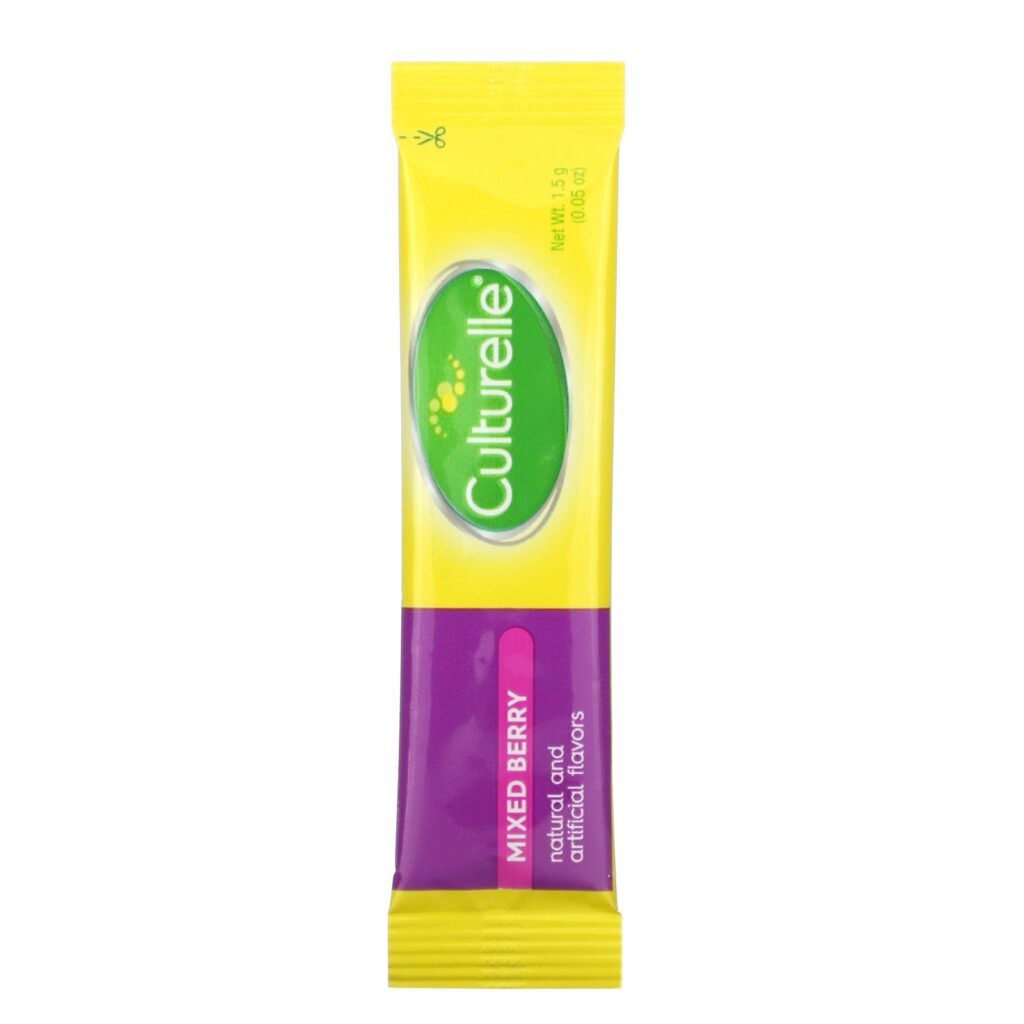 Culturelle, Probiotics, Immune Defense Packets, Mixed Berry Flavor, 20 Once Daily Single Serve Packets - Imagem 3