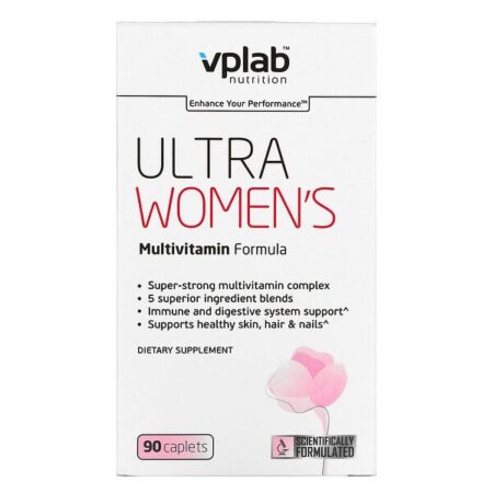 Vplab, Ultra Women’s Multivitamin Formula, 90 Caplets