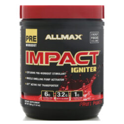ALLMAX Nutrition, Impact Igniter Pre-Workout, Fruit Punch, 11.6 oz (328 g)