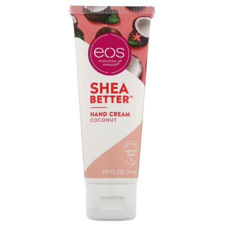 EOS, Shea Better, Hand Cream, Coconut, 2.5 fl oz (74 ml) - Image 2