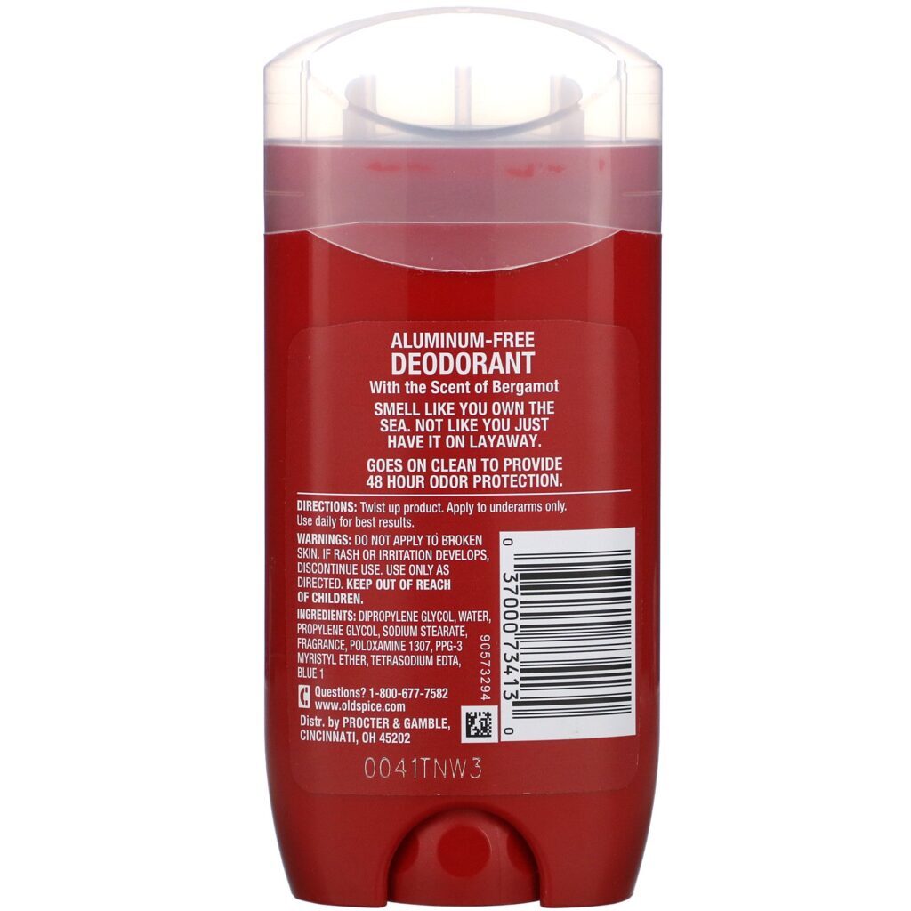 Old Spice, Deodorant, Captain, Bravery & Bergamot, 3 oz (85 g) - Imagem 2