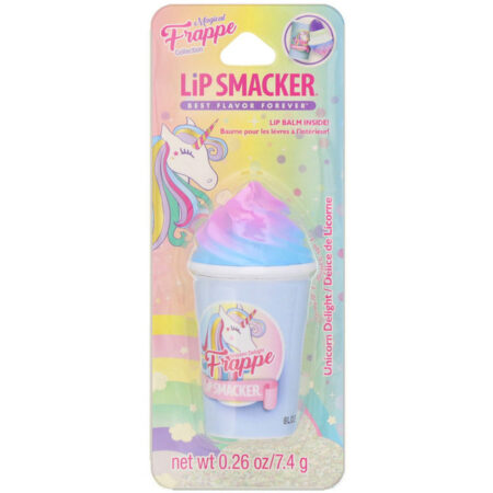 Lip Smacker, Protetor labial Frappe Cup, Unicorn Delight, 0,26 oz (7,4 g)