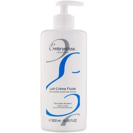 Embryolisse, Fluido Lait-Creme, Hidratante Nutritivo Multifuncional, 16,90 fl oz (500 ml)